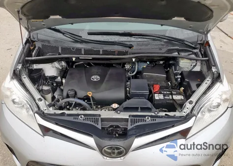 2020 Toyota Sienna Le z USA, uszkodzony, nr VIN 5TDKZ3DCXLS021542